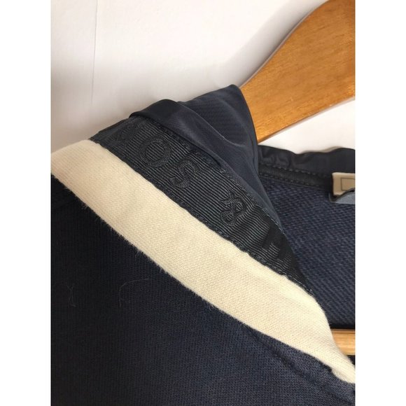 Scotch & Soda Women's Medium Navy Blue Full Zip Hoodie Sweater - Picture 6 of 12